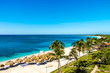 Amazing view of a paradisiac beach in Playa Ancon