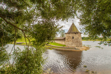 Wall Mural - The city of Pskov. Cities of Russia. Fortress in the city of Pskov. Pskov region. Ancient fortress. Russia.