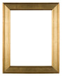 © Chris Rose - Empty picture frame with a distressed gilt finish