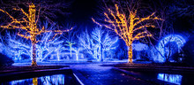 Christmas Season Lights And Decorations At Daniel Stowe Gardens Belmont Ncac