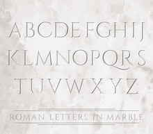 3647 All Roman Letters