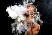 African Female Smoking