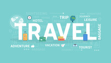 Travel Concept Illustration.