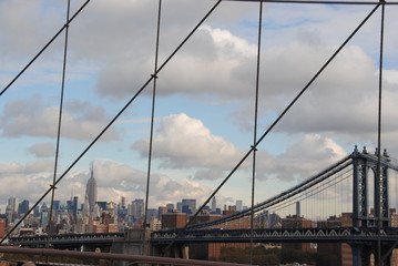 Sticker - New YORK City USA pont Manhattan