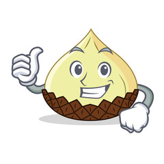 Sticker - Thumbs up snake fruit character cartoon