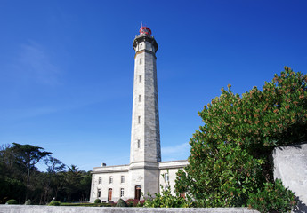 Canvas Print - phare de Baleine sur l'îlde Ré