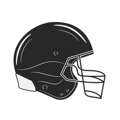 Wall Mural - Retro Vintage American Football helmet