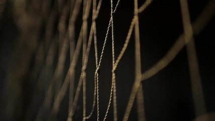 Сlose-up rope net.
