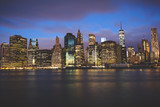 Fototapeta Nowy Jork - Manhattan sunrise