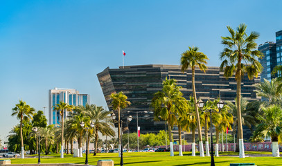 Wall Mural - Corniche Promenade Park in Doha, Qatar