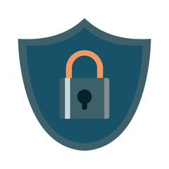 Wall Mural - padlock vector illustration