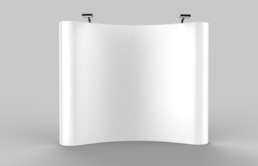 Wall Mural - exhibition tension fabric display banner stand backdrop for trade show advertising stand with led or