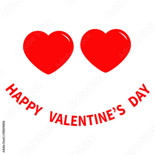 Happy Valentines Day Sign Symbol Two Red Heart Eyes Face Funny Head Mouth Text Cute Cartoon Kawaii Smiling Character Flat Design Style Greeting Card Isolated White Background Adobe Stock でこのストックベクターを購入して 類似のベクターをさらに Happy Valentines Day Sign Symbol Two Red Heart Eyes Face Funny Head Mouth Text Cute Cartoon Kawaii Smiling Character Flat Design Style Greeting Card Isolated White Background Adobe Stock でこのストックベクターを購入して 類似のベクターをさらに