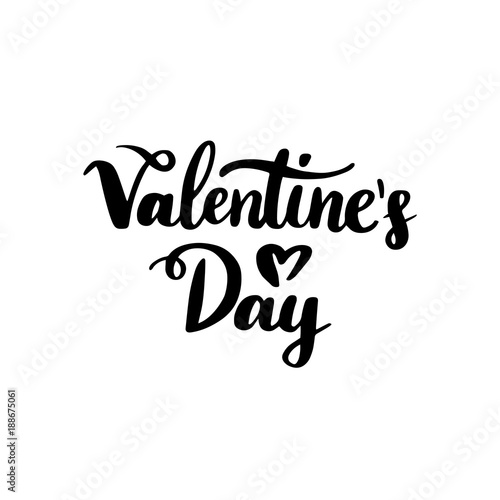 Fotomural Letras manuscritas del día de San Valentín