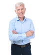 © Africa Studio - Attractive mature businessman on white background