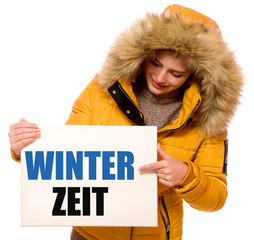 Sticker - Winterzeit