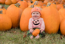 Halloween Pumpkin Autumn Baby