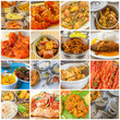 collage de plats créole, gastronomie réunionnaise 
