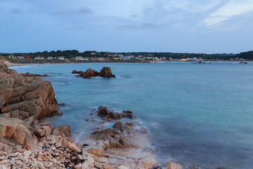 Wall Mural - Guernsey Sunset