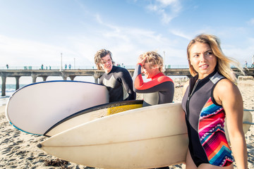 Wall Mural - Surfers