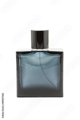 Fotografía Empty perfume or cologne bottle isolated on white