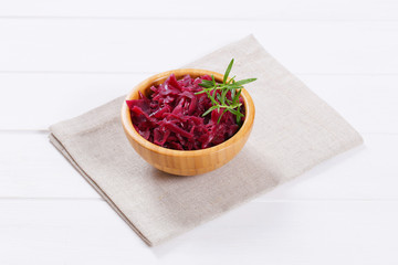 Canvas Print - pickled red cabbage