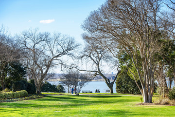 Dallas Arboretum and Botanical Garden, located in Texas, USA.