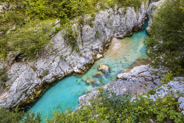 Poster - Clear blue Soca river