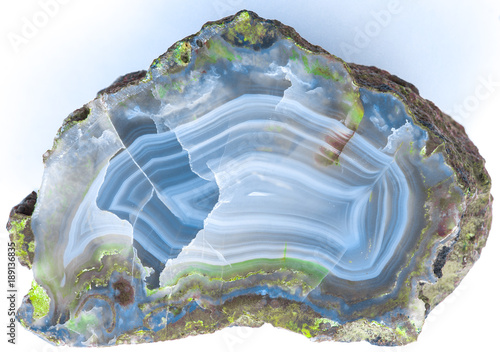 Fototapeta agate, texture and structure of decorative stone
