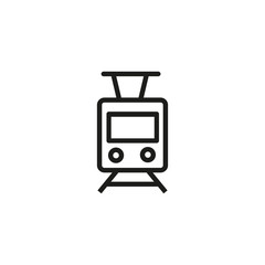 Sticker - Tram Line Icon