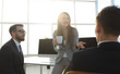 © ASDF - colleagues chatting while enjoying coffee break in the office