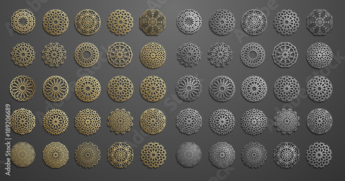 Fotomural Islamic ornament vector , persian motiff