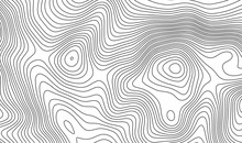 Topographic Map Contour Background. Topo Map With Elevation. Contour Map Vector. Geographic World Topography Map Grid Abstract Vector Illustration . Mountain Hiking Trail Line Map Design .