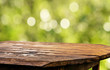 © Piotr Krzeslak - Wooden table background