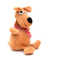 Toy Funny Dog On An Isolated Background