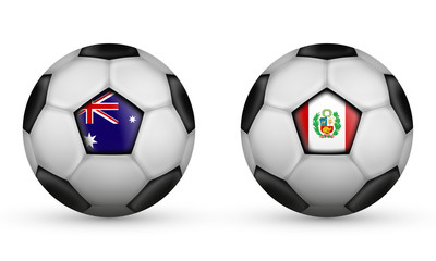 Fußball - Australien vs. Peru