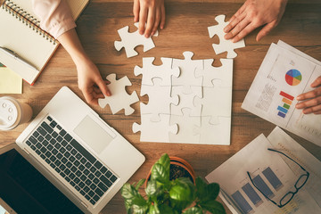 Canvas Print - concept of business strategy.