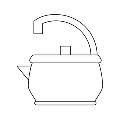 Canvas Print - Teapot kettle symbol icon vector illustration graphic design