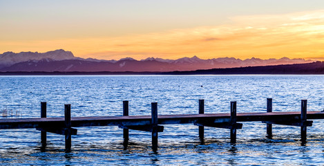 Sticker - starnberg lake - bavaria