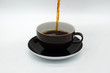 © zeralein - Tasse Kaffee auf weißem Hintergrund