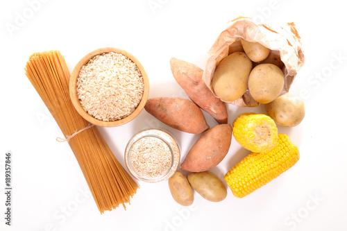 Cuadros en Lienzo food rich in carbohydrate