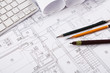 © Prostock-studio - Architectural project, engineering tools on table.