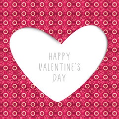 Wall Mural - background from hearts. st. valentine's day.