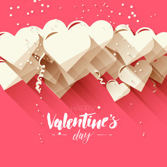 Wall Mural - Valentine's Day greeting card