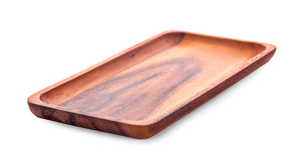 Wall Mural - Wooden tray