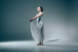 © LIGHTFIELD STUDIOS - elegant ballerina posing in white dress