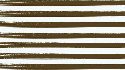Canvas Print - horizontal brown line stripe background
