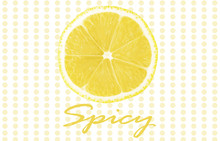 Fresh Lemon: Whole Lemon And Lemons Slices.. Vector Illustration.