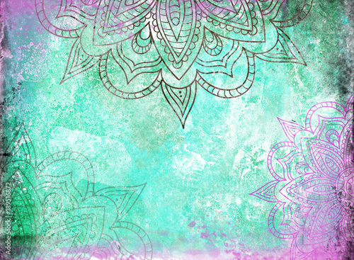Mandala Background Wallpaper Mural