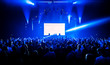 © glazok - dj night club party rave with crowd in music festive